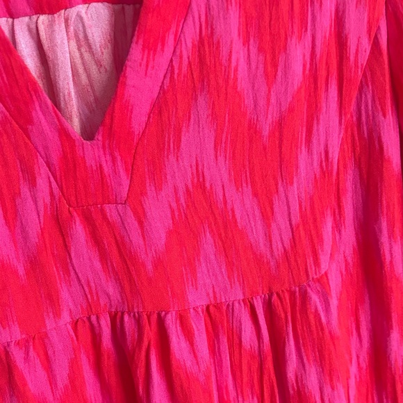 Pomander Place Vibrant Pink and Red Dress - Picture 10 of 11